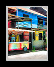 a main street image in Flores, Guatemala thumbnail